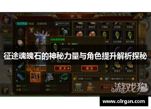 征途魂魄石的神秘力量与角色提升解析探秘